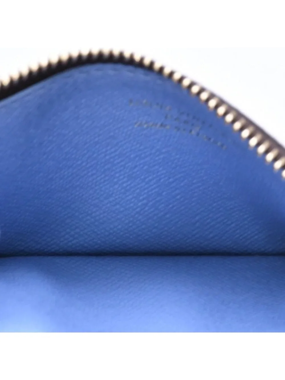 Louis Vuitton Card Case Romy Coin Purse Monogram Blue Frost